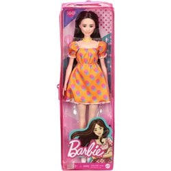 ヨドバシ Com マテル Mattel Grb52 Barbie バービー ファッショニスタ ドットワンピース ドール本体 通販 全品無料配達