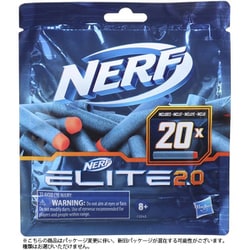 ヨドバシ.com - Hasbro ハズブロージャパン F0040 NERF（ナーフ） エリート 2.0 ダーツ 20本入 [シューティングトイ]  通販【全品無料配達】