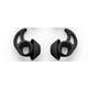 Bose QuietComfort Earbuds/Bose Sport Earbuds用 交換用イヤーチップ Sサイズ トリプルブラック 左右2ペア入り StayHear Max tips Black S