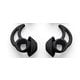 Bose QuietComfort Earbuds/Bose Sport Earbuds用 交換用イヤーチップ Mサイズ トリプルブラック 左右2ペア入り StayHear Max tips Black M