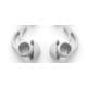Bose QuietComfort Earbuds/Bose Sport Earbuds用 交換用イヤーチップ Mサイズ ホワイト 左右2ペア入り StayHear Max tips White M