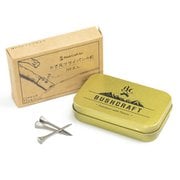 たき火フライパンの釘 100本入 シルバー