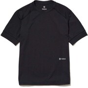 ストレッチメランジTシャツ Stretch Melange T-shirt GA61126P ブラック(BK) Lサイズ [ランニングウェア シャツ メンズ]