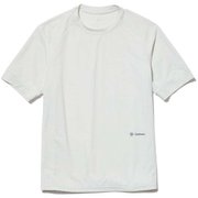 ストレッチメランジTシャツ Stretch Melange T-shirt GA61126P ライムホワイト(LW) Mサイズ [ランニングウェア シャツ メンズ]