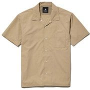 オープンカラーハーフスリーブシャツ Open Collar H/S Shirt GL51115P クレイベージュ(CB) XLサイズ [アウトドア シャツ メンズ]