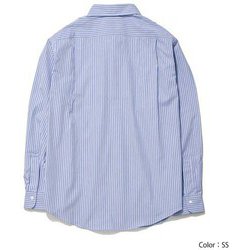 ヨドバシ Com ゴールドウイン Goldwin コンフォート ワイドストライプシャツ Comfort Wide Stripe Shirt Glp サックスストライプ Ss Lサイズ アウトドア 長袖シャツ メンズ 通販 全品無料配達