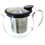 ボラ ガラスティーポット 444ml ブラック 831