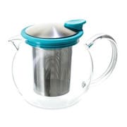 ボラ ガラスティーポット 750ml ターコイズ 818