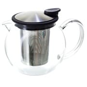 818 [ボラ ガラスティーポット 750ml ブラック]