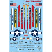 CD48122 1/48 エアクラフト用デカール アメリカ州空軍 C-130H ガードハークス [プラモデル用パーツ]