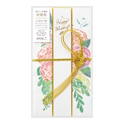 金封529 結婚祝 透かし ピンクブーケ柄 25529006