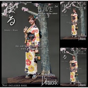75F029 1/24 レジン製フィギュア LIVE 24 スプリング：はる [組立式プラスチックモデル]