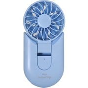 アイファン ポケクリップ サックスブルー 充電式コンパクト3wayファン IF-PKC21BL