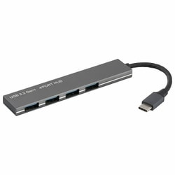 USBハブ 4ポート USB3.2Gen1対応 USBTypeCコネクタ PC-SH4PC06-H