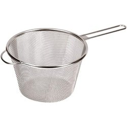 アットアクア ステンレス手付き深ザル 18cm HB-4101