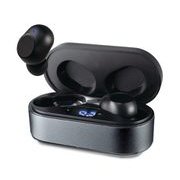 完全ワイヤレスイヤホン METAL Bluetooth対応 メタリックケース仕様 クールグレー YBE-62METAL/GY