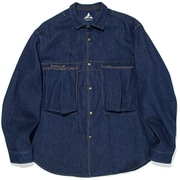 キャンプマン シャツ CAMP MAN SHIRTS OCW2009 DENIM Lサイズ [アウトドア シャツ メンズ]