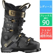 S/MAX 90 W GW L41474300 Belluga Metallic/Copper Metallic/BL 24/24.5cm [21-22モデル スキーブーツ レディース]