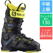 S/PRO 130 GW L41481200 NIGHT SKY/Safety Yellow/Medieval Bl 24/24.5cm [21-22モデル スキーブーツ 中級・上級]