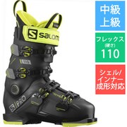 S/PRO 110 GW L41481500 BLACK/Acid Green/DARK SILVER METALL 28/28.5cm [22-23モデル スキーブーツ 中級・上級]