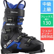 S/PRO HV 130 GW L41560100 BLACK/RACE BLUE/Red 25/25.5cm [21-22モデル スキーブーツ 中級・上級]