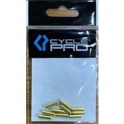 シフト用 アルミカラーインナーキャップ 10個入り/ゴールド
