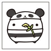 KB550N カピバラさん スタンプ 30×30 まねっこシリーズ パンダ なまけものくん [キャラクターグッズ]