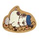 SNC351OL PEANUTS スヌーピー ダイカットコースター オラフとクッキー [キャラクターグッズ]