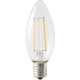 LED電球 電球色 シャンデリア型 E17 25W相当 LDC2LC25WE17T2