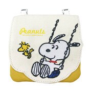 キャラクターグッズ SPZ-1993 PEANUTS スヌーピー ダイカットハンカチポーチ イエロー