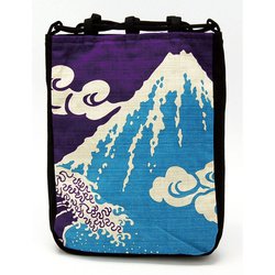 885770 [日本製 厄除け粋柄 信玄袋 富士山]