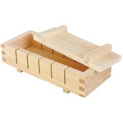 日本製 ひのき押寿司器 六ツ切（約1.1合）