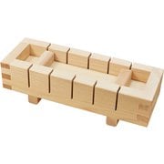 日本製 ひのき押寿司器 六ツ切小