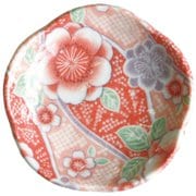 日本製 プチ風水・盛塩小皿（花型） 友禅