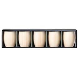 日本製 丸ぐいのみ 5点セット