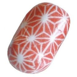 日本製 箸置 10個セット（かごなし） 麻の葉