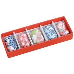 日本製 箸置 5個セット とりどり