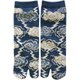 小粋なMen’s 足袋ソックス 雷雲