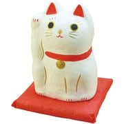 はりこーシカ 招き猫（白）