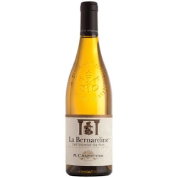 シャトーヌフ・デュ・パプ ブラン ラ ベルナルディン 14.5度 750ml [白ワイン]