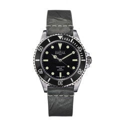 DAVOSA（ダボサ） メンズ レザーベルト Ternos sixties ブラック アルミベゼル 161.525.55