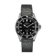 DAVOSA(ダボサ) メンズ レザーベルト Ternos sixties ブラック アルミベゼル 161.525.55