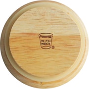 WW-023M [FLAT TOP WOODEN LID M]