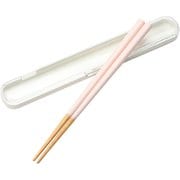 0601-0054 [BENTO STORE 木製箸 18cm （ケース付き） シアーピンク]