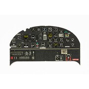 YMA3238 1/32 ディティールアップパーツ B-25J ミッチェル 着色計器板 (HKM用） [プラモデル用パーツ]
