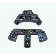 YMA4812 1/48 ディティールアップパーツ フォッケウルフ Fw190A 中期型 着色計器板 (ハセガワ用） [プラモデル用パーツ]