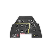 YMA4820 1/48 ディティールアップパーツ P-51D ムスタング後期 着色計器板 (タミヤ用） [プラモデル用パーツ]