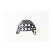 YMA4834 1/48 ディティールアップパーツ メッサーシュミット Bf109F 着色計器板 (ズベズダ/ハセガワ用） [プラモデル用パーツ]