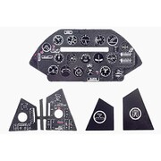 YMA4841 1/48 ディティールアップパーツ F4U-5 コルセア 着色計器板 (ハセガワ用） [プラモデル用パーツ]