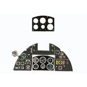 YMA4859 1/48 ディティールアップパーツ タイフーン 1初期型 着色計器板 (ハセガワ用） [プラモデル用パーツ]